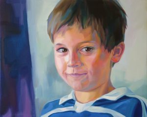 Portrait.Öl.auf.Leinwand. Portrait im Auftrag malen lassen. Zug. Schweiz