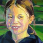 Portrait in Öl auf Leinwand. Portrait im Auftrag malen lassen. Zug. Schweiz