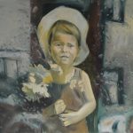 Portrait in Öl auf Leinwand. Portrait im Auftrag malen lassen. Zug. Schweiz
