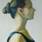 Portrait in Öl auf Leinwand. Portrait im Auftrag malen lassen. Zug. Schweiz