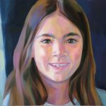 Portrait in Öl auf Leinwand. Portrait im Auftrag malen lassen. Zug. Schweiz