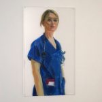 Portrait in Öl auf Leinwand. Portrait im Auftrag malen lassen. Zug. Schweiz