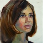 Portrait in Öl auf Leinwand. Portrait im Auftrag malen lassen. Zug. Schweiz